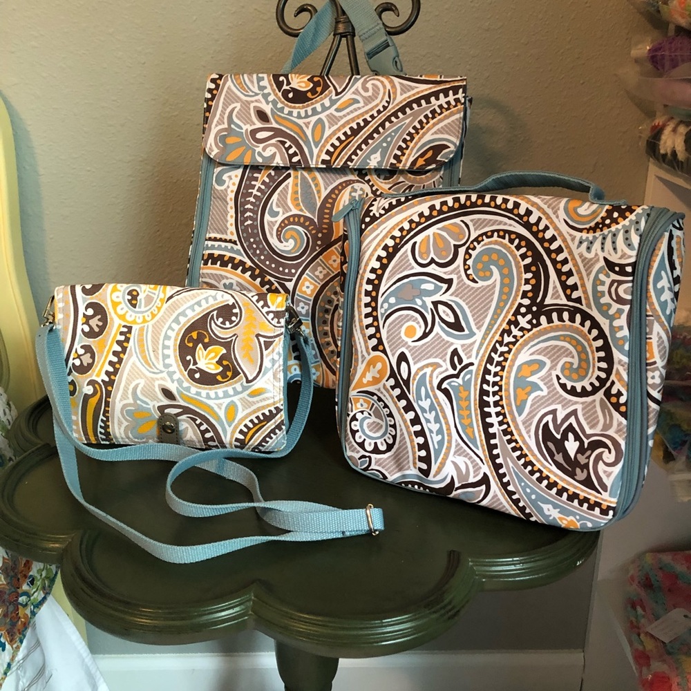 Thirty One 31 Bundle Parisian Garden EUC